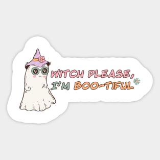 witch please i'm boo-tiful Sticker